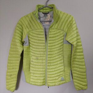 Eddie Bauer First Ascent Women's SZ S MicroTherm EB 800 Down Light Jacket
